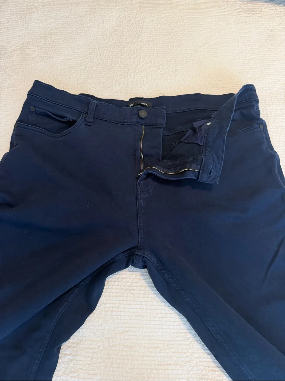 Banana Republic navy pants cotton 40x32